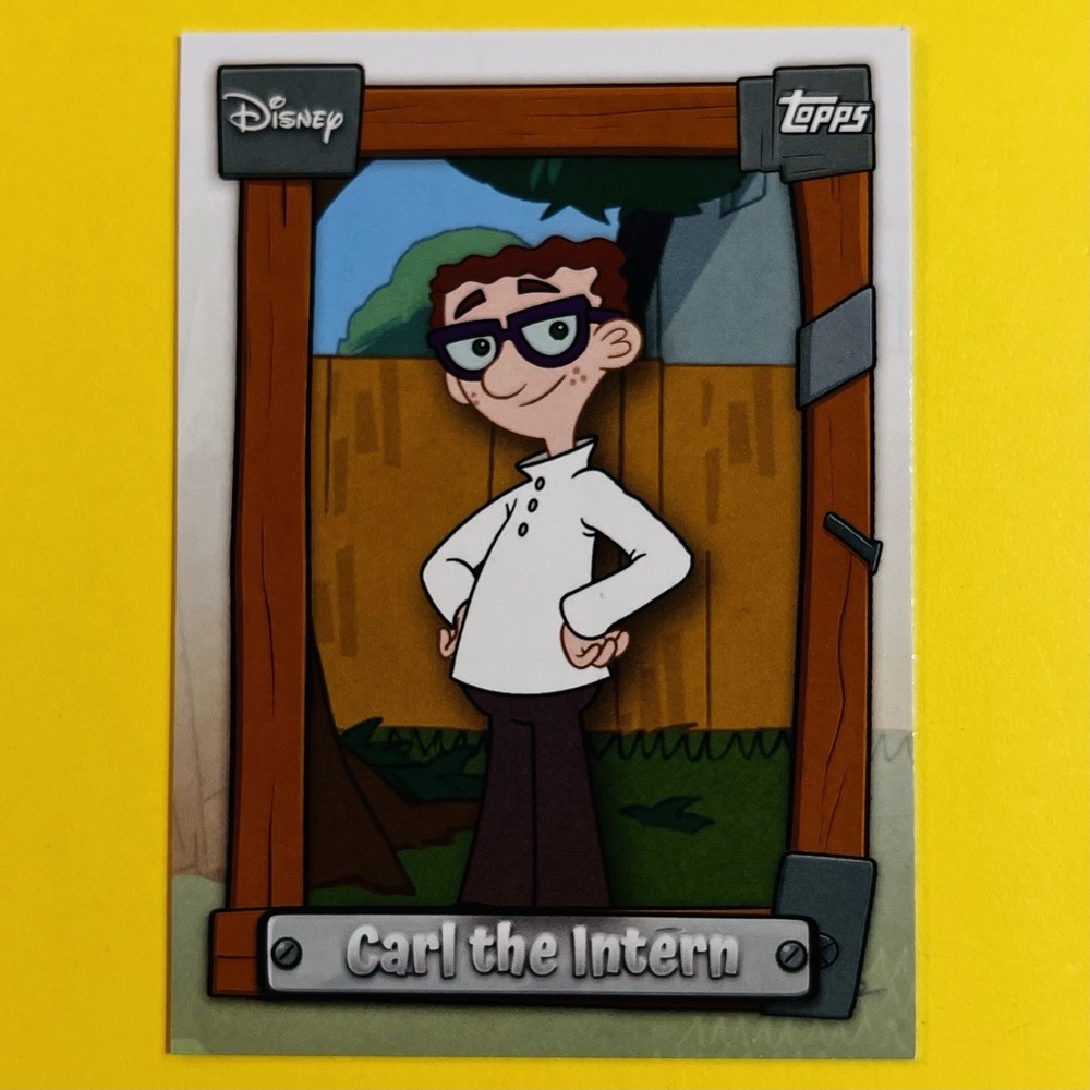 2026 Topps Disney Neon Carl The‎ Intern P&F-17 Insert
